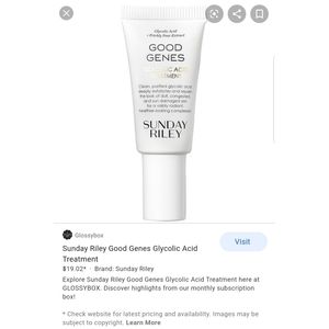 COPY - 3FOR40 Good genes Sunday Riley